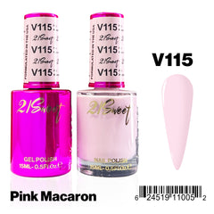 21Sweet V115 Pink Macaron