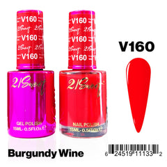 21Sweet V160 Burgundy Wine