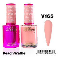 21Sweet V165 Peach Waffle