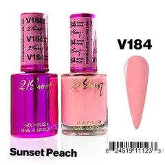 21Sweet V184 Sunset Peach