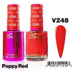 21Sweet V248 Poppy Red