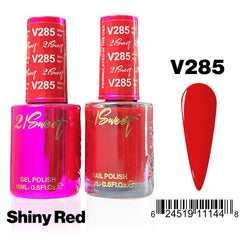 21Sweet V285 Shiny Red