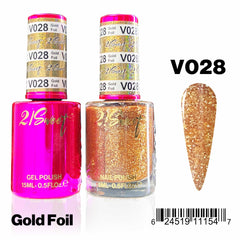 21Sweet V028 Gold Foil