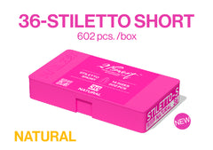 21Sweet NATURAL STILETTO SHORT