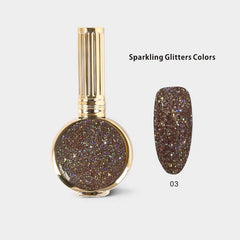 Sparkling Glitter – 18 Colors (#1–#18) | HANG PURE 18ml | Free Magnet + Free Display