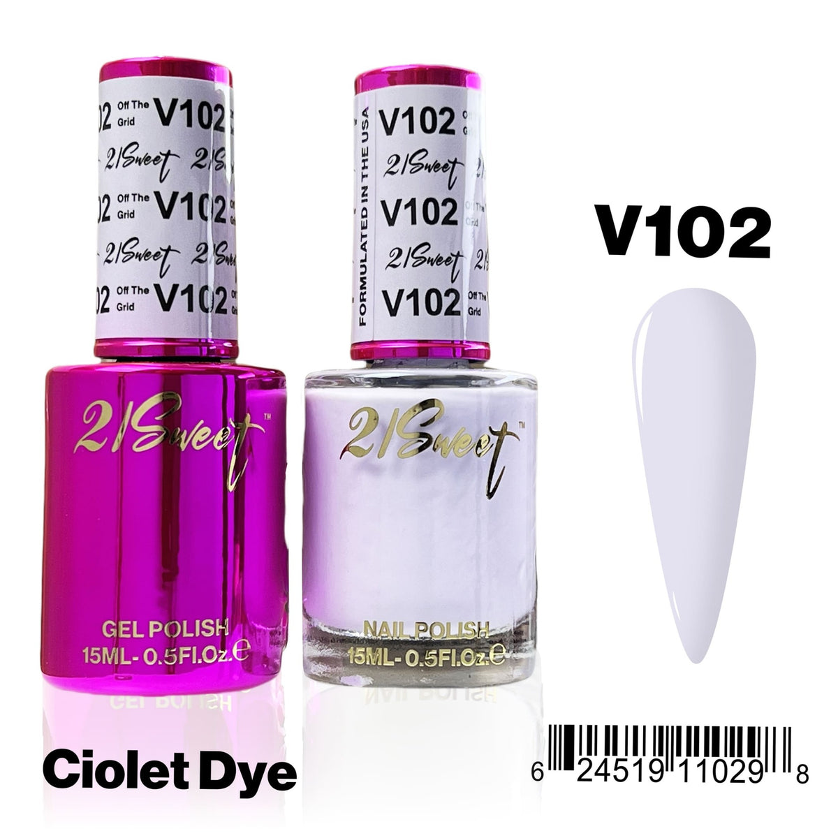 21Sweet V102 Ciolet Dye