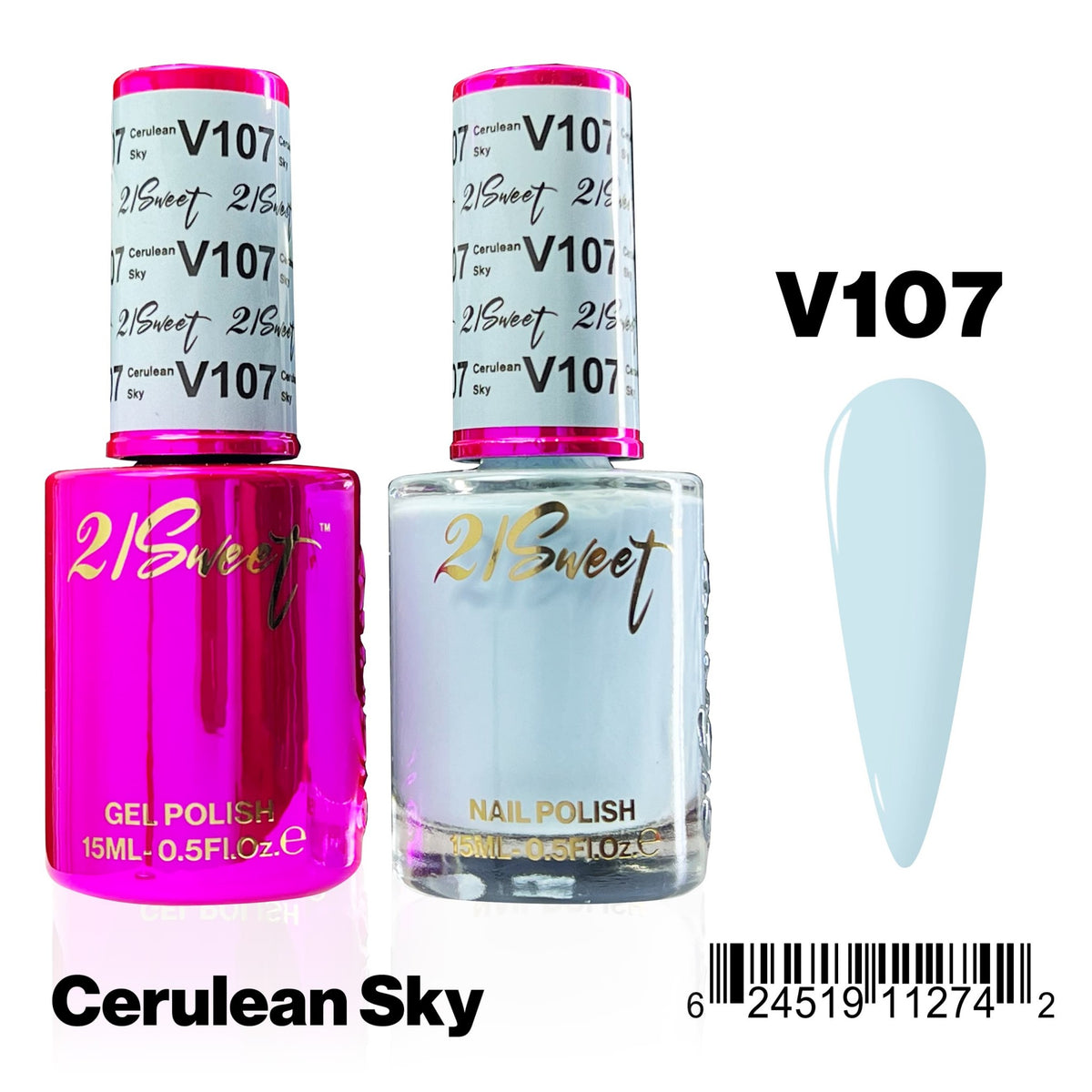21Sweet V107 Cerulean Sky