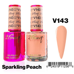 21Sweet V143 Sparkling Peach
