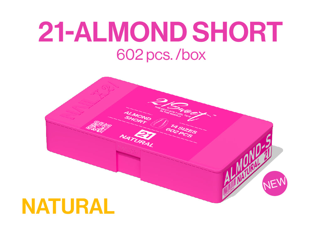 21Sweet NATURAL ALMOND SHORT – lemontree