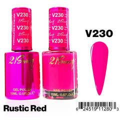 21Sweet V230 Rustic Red