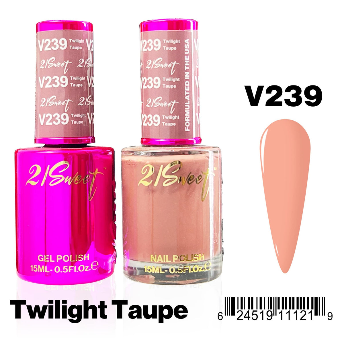 21Sweet V239 Twilight Taupe