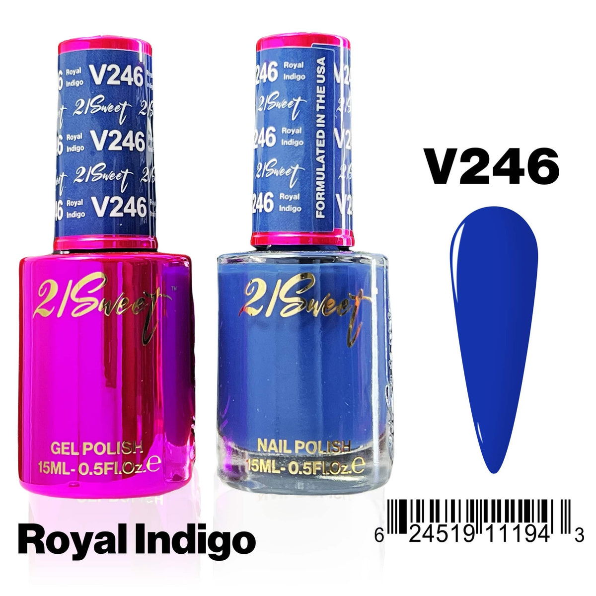 21Sweet V246 Roya lindigo