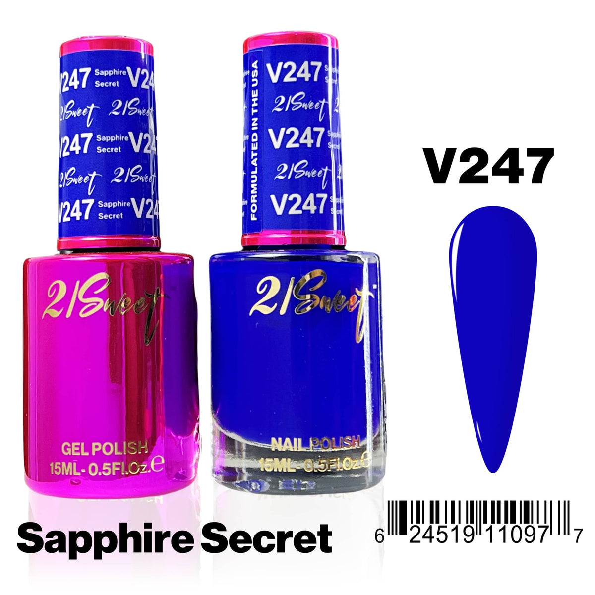 21Sweet V247 Sapphire Secret