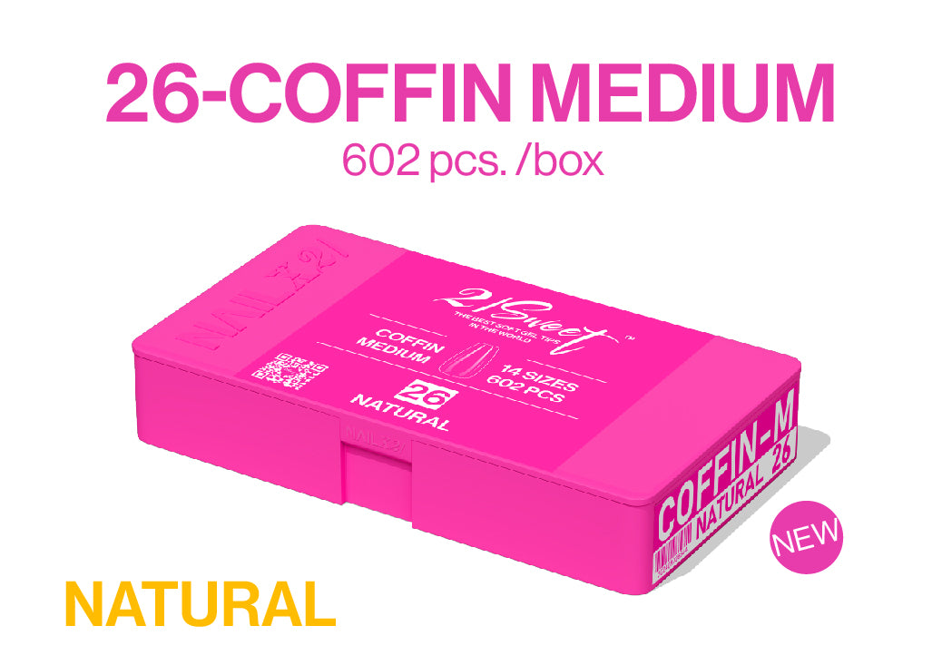 21Sweet NATURAL COFFIN MEDIUM