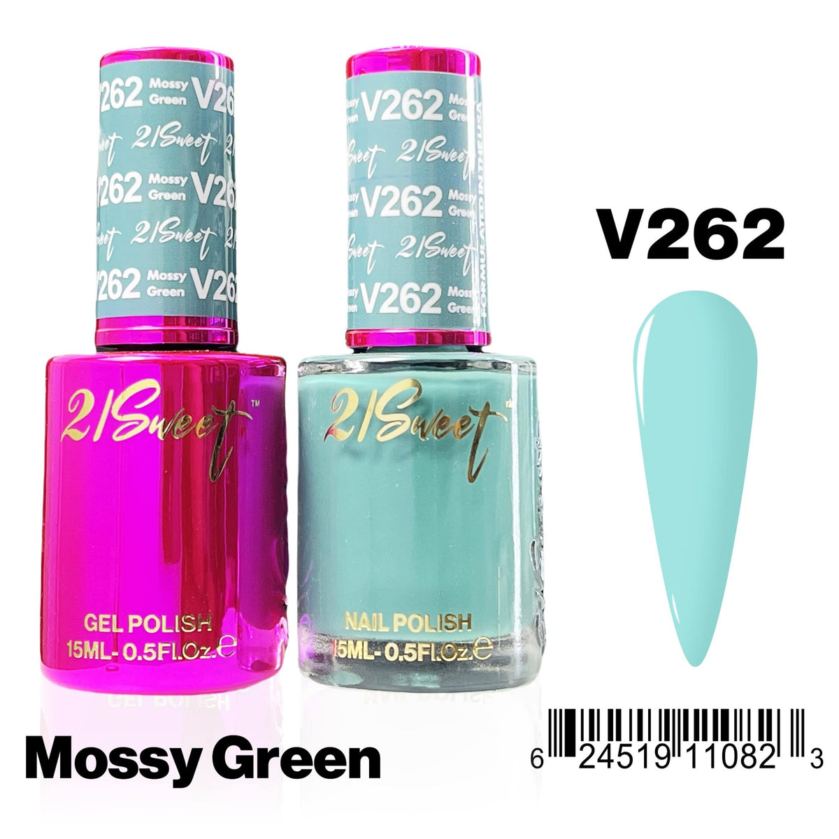 21Sweet V262 Mossy Green