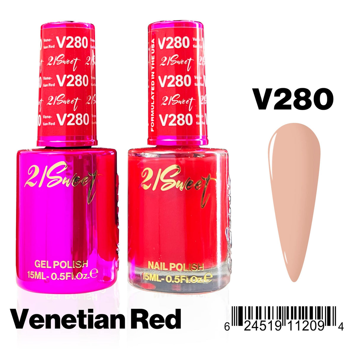 21Sweet V280 Venetian Red