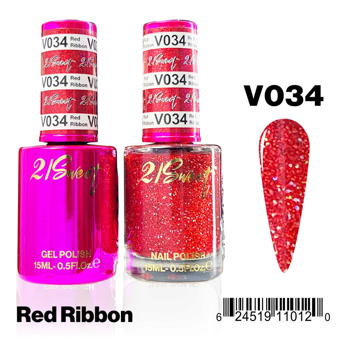 21Sweet V034 Red Ribbon