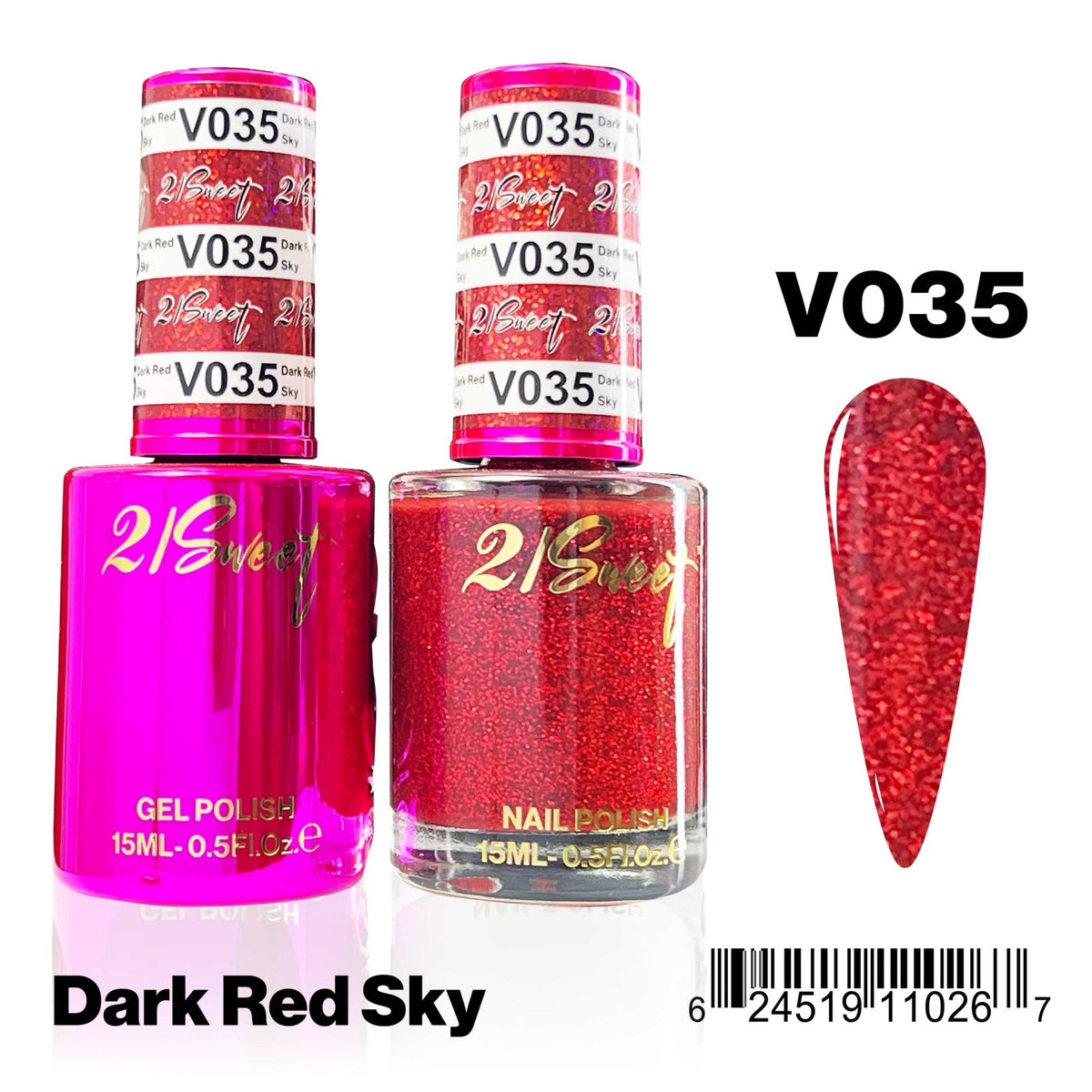 21Sweet V035 Dark Red Sky