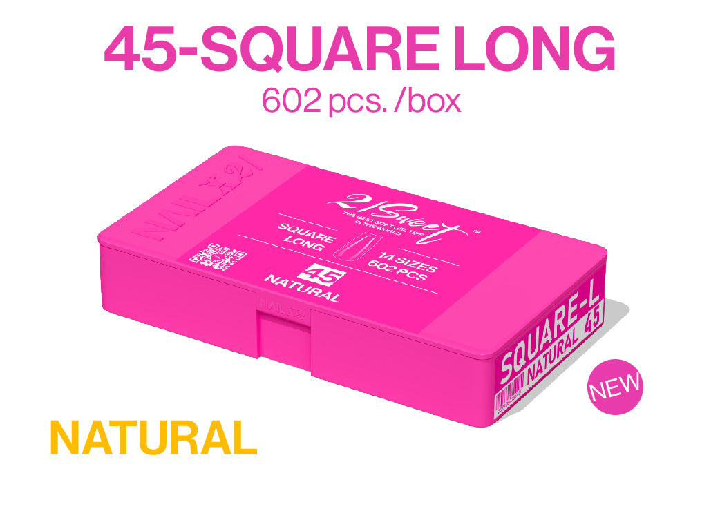 21Sweet NATURAL SQUARE LONG