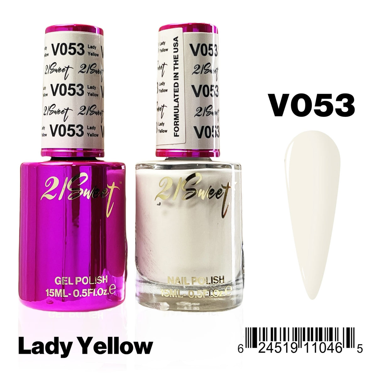 21Sweet V053 Lady Yellow