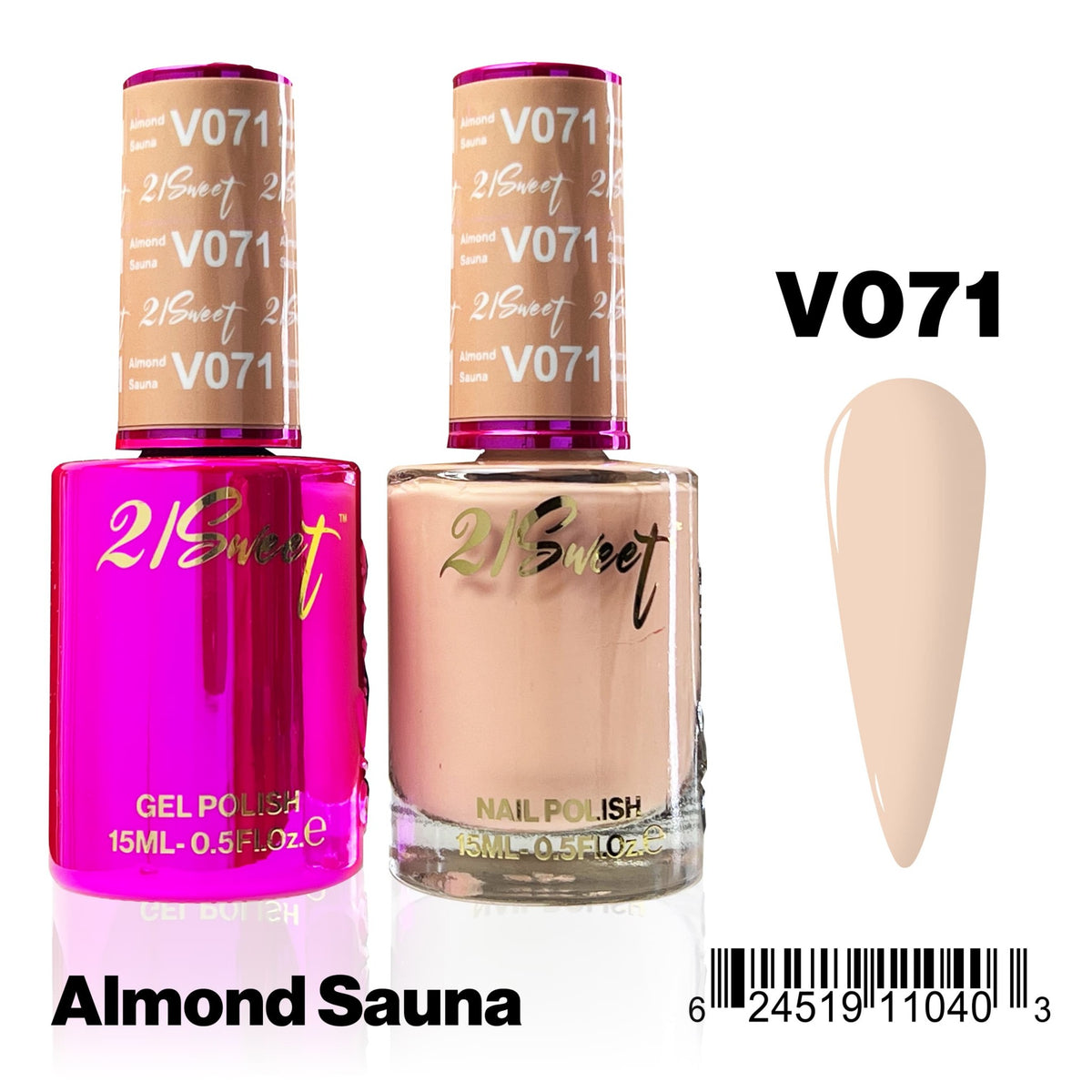 21Sweet V071 Almond Sauna