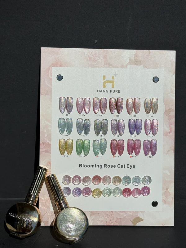 Blooming Rose Cat Eye – 18 colors (103 - 120)