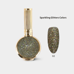 Sparkling Glitter – 18 Colors (#1–#18) | HANG PURE 18ml | Free Magnet + Free Display